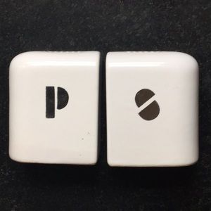 Vintage Art Deco style salt and pepper shakers